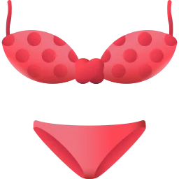Bikini rojo