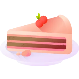 Trozo de pastel