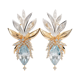 Aretes de diamante