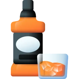 Botella de whisky
