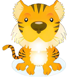 Tigre de peluche