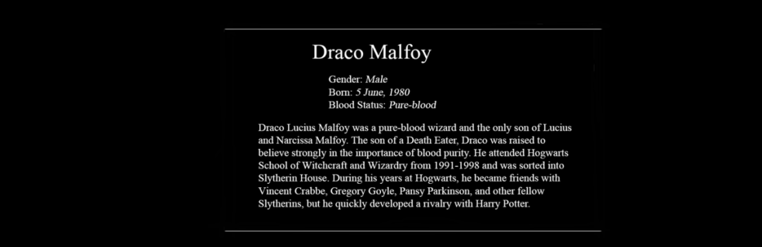 ◜ 𝐃𝐑𝐀𝐂𝐎 𝐌𝐀𝐋𝐅𝐎𝐘 ◞ 