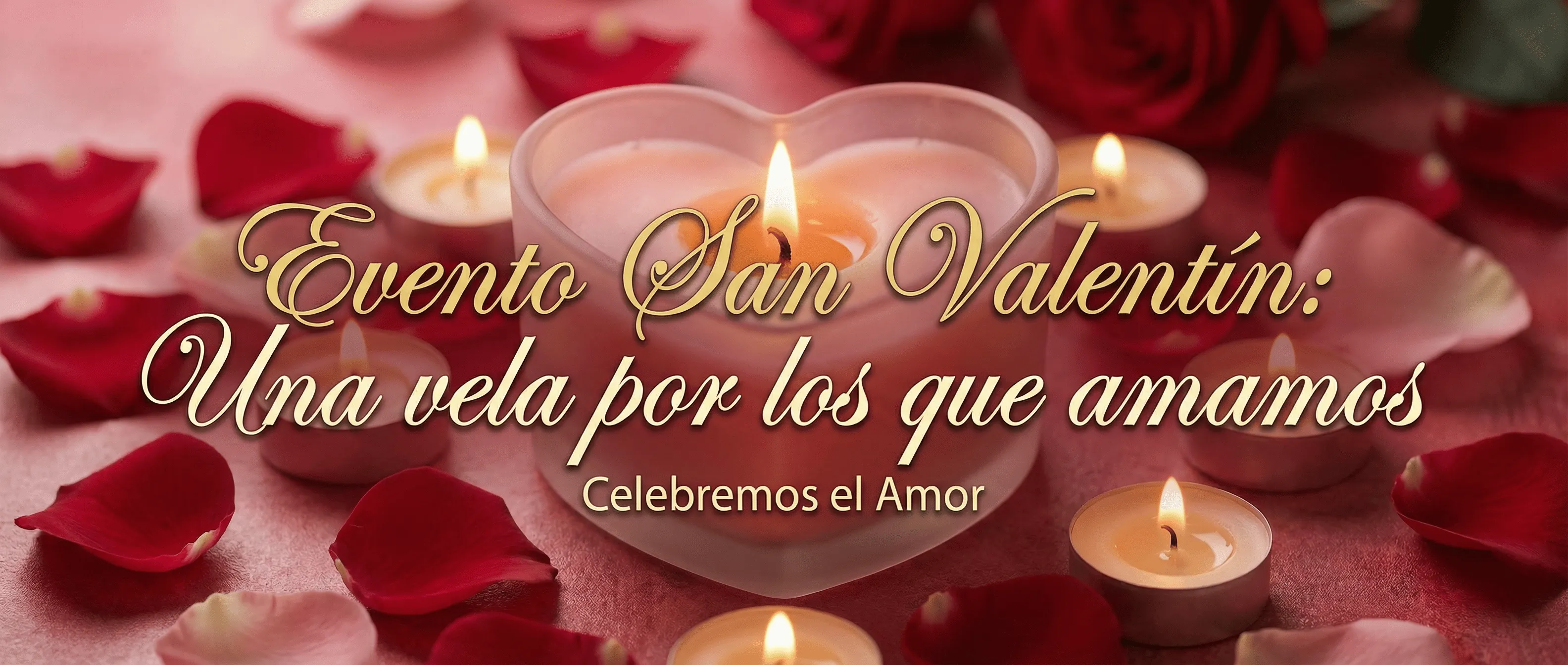 💞 Evento San Valent&iacute;n &mdash; "Una Vela Por Los Que Amamos" 🕯